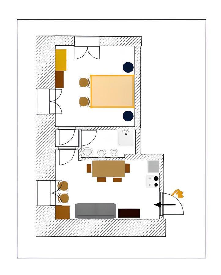 Apartmán Residenza Ca' Laripa Solto Collina Pokoj fotografie