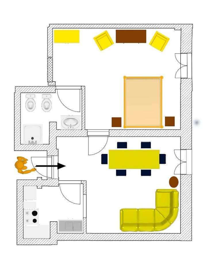 Apartmán Residenza Ca' Laripa Solto Collina Pokoj fotografie