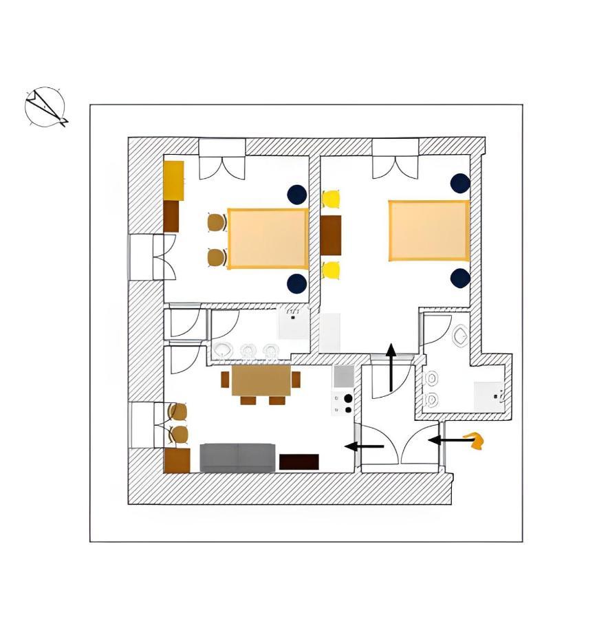 Apartmán Residenza Ca' Laripa Solto Collina Pokoj fotografie